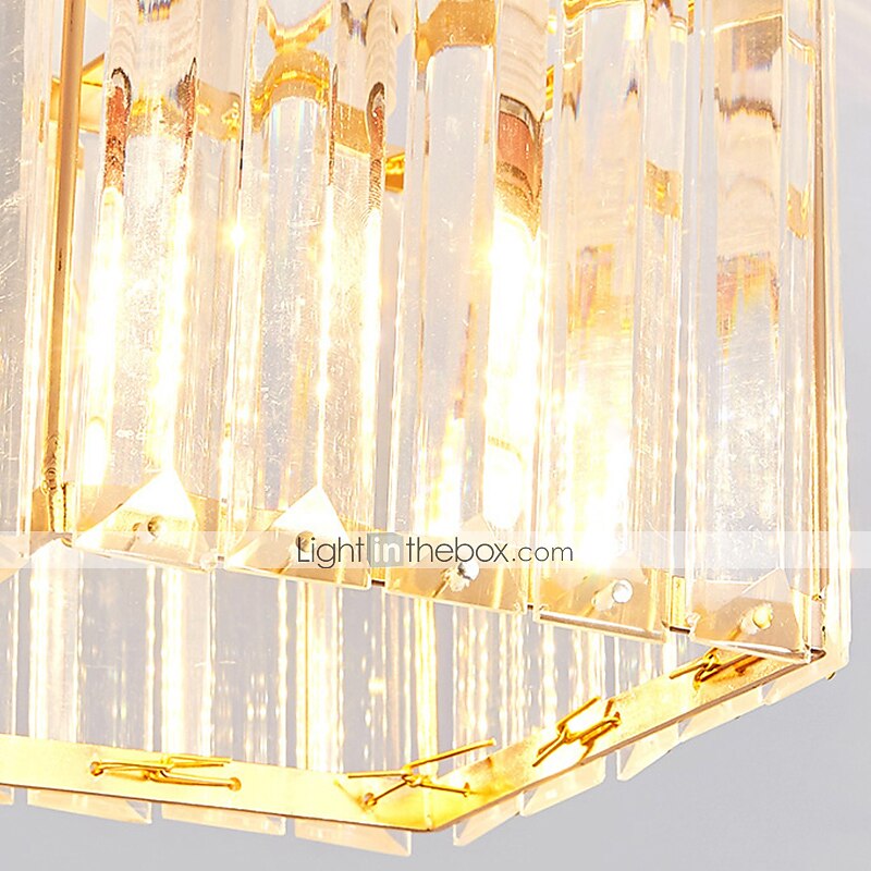 12 cm Unique Design Flush Mount Lights Crystal Electroplated Modern Nordic Style 220-240V 2025 - $43.99 –P6