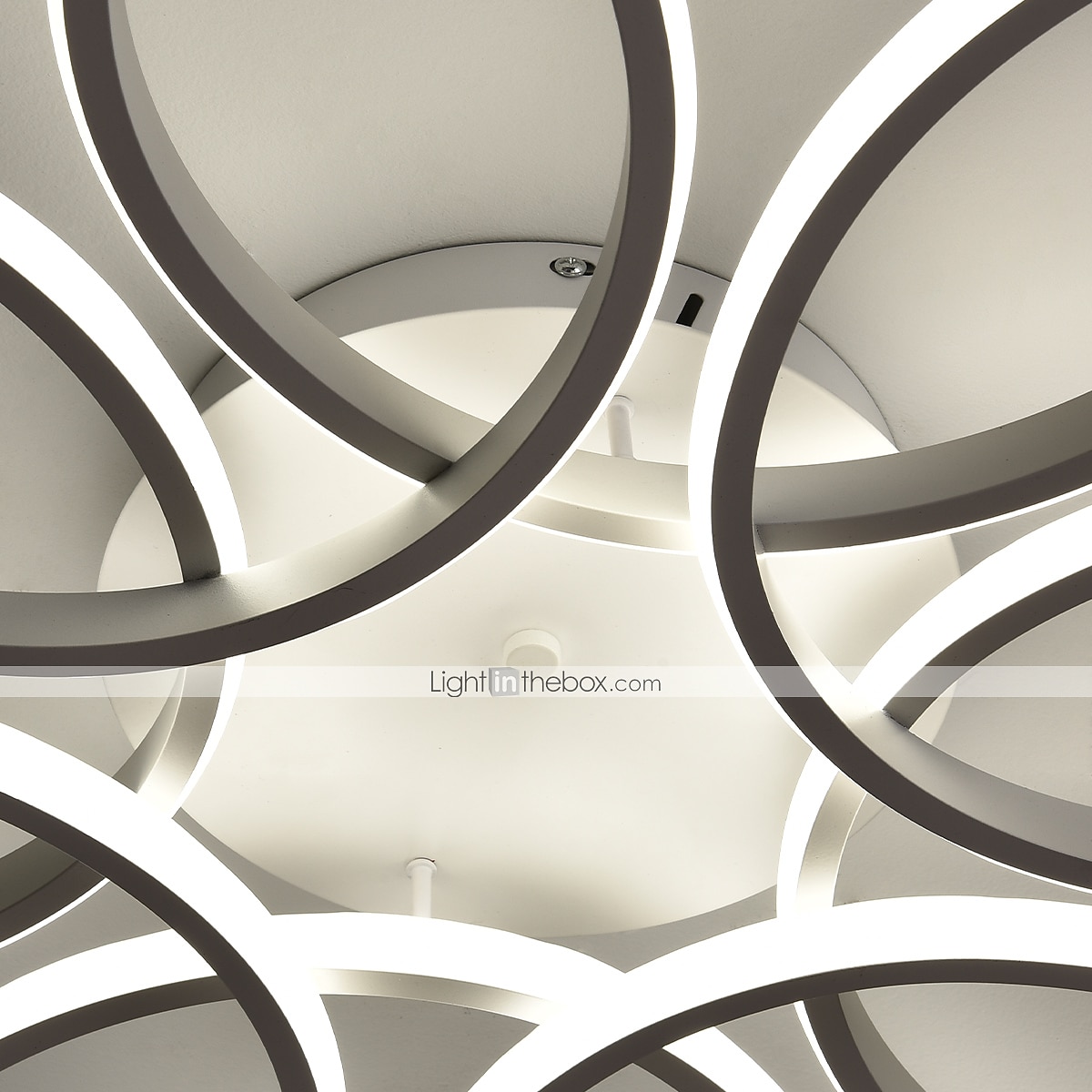 LED-Deckenleuchte 8 Köpfe 6 Köpfe modernes Blumendesign Metall Silikagel linear lackierte Oberflächen 65cm 110-120v 220-240v 2025 - $135.99 –P5