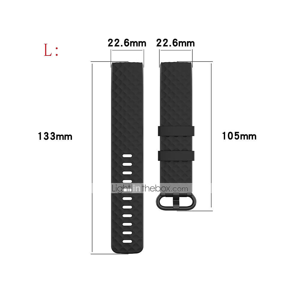 Ver Banda para Fitbit Charge 4 / Charge 3 / Charge 3 SE Silicona Reemplazo Correa Suave Transpirable Correa Deportiva Pulsera 2025 - $9.99 –P2