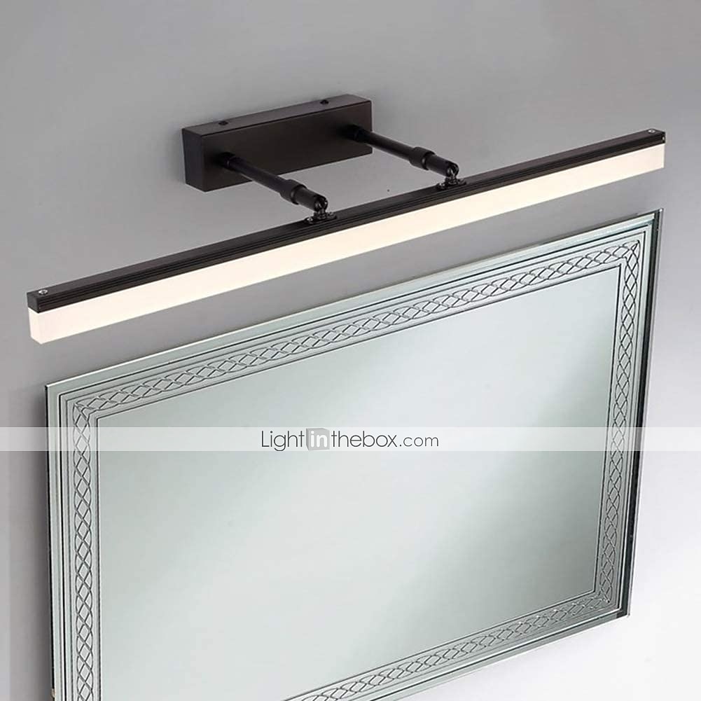 2026年 ミラーライトLEDミラーランプ27.56インチ回転可能な調整可能なモダンな北欧スタイル70センチ16ワット浴室照明金属製の壁ライトIP20  コレクション – $170.99 –P11