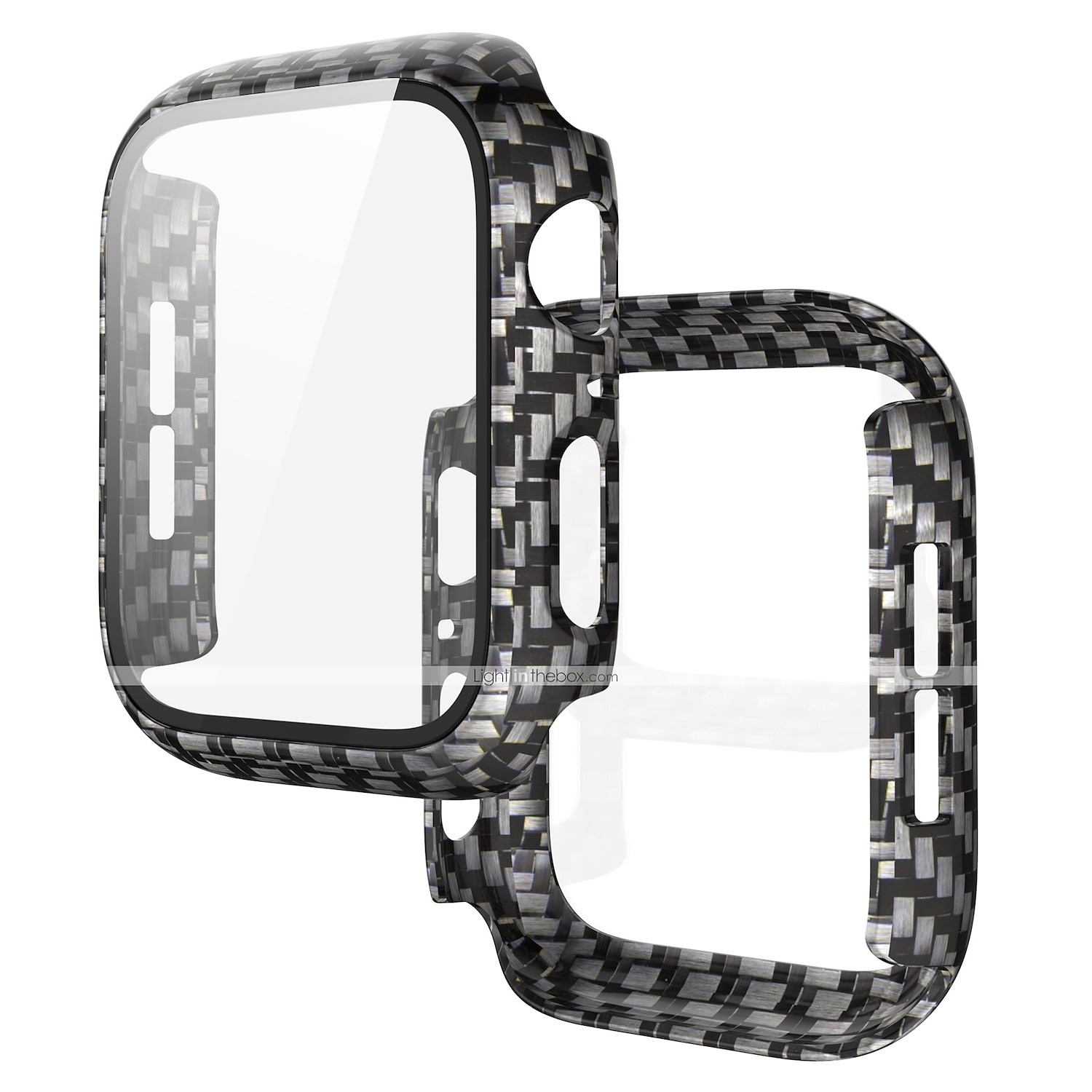 مشاهدة حالة مع حامي الشاشة متوافق مع Apple Watch Series 8 7 41mm 45mm / Series 6 5 4 SE 40mm 44mm / Series 3 2 1 38mm 42mm مقاومة للخدش غطاء كامل ممتص الصدمات زجاج مقوى / الكمبيوتر الشخصي ووتش غطاء 2025 - $10.99 –P4