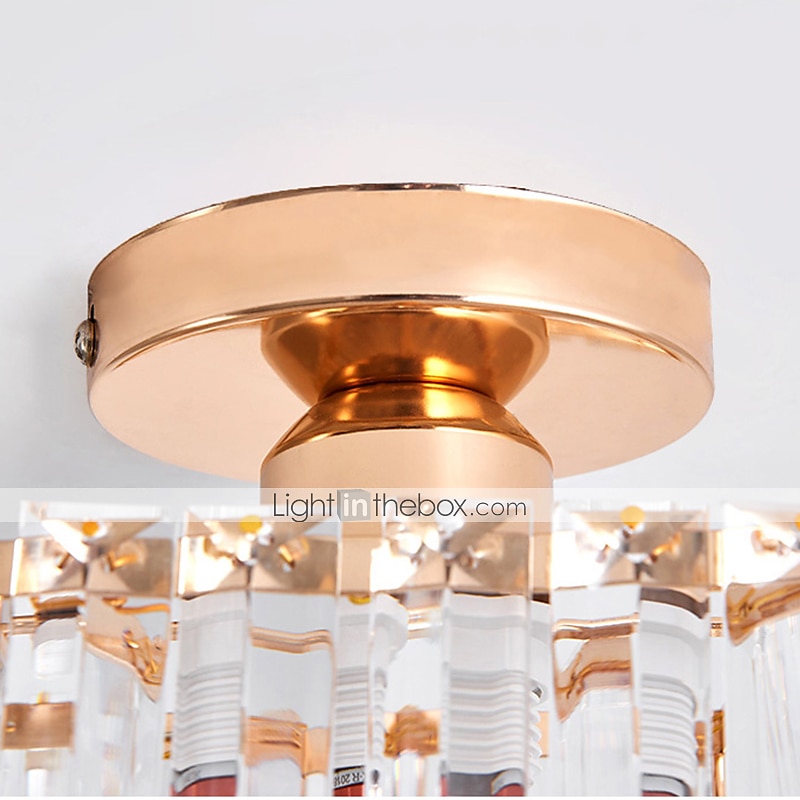12 cm Unique Design Flush Mount Lights Crystal Electroplated Modern Nordic Style 220-240V 2025 - $43.99 –P7