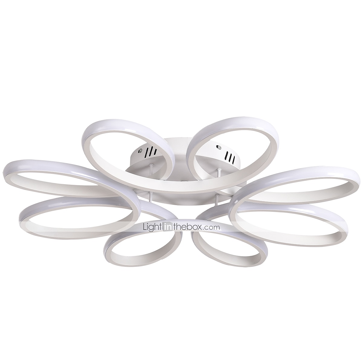 LED-Deckenleuchte 8 Köpfe 6 Köpfe modernes Blumendesign Metall Silikagel linear lackierte Oberflächen 65cm 110-120v 220-240v 2025 - $135.99 –P10