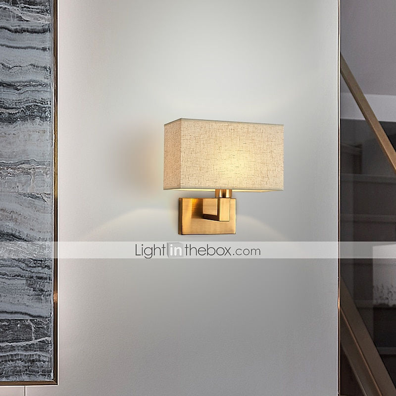 led-seinävalaisin moderni kangasvarjostin kaksoisvarsi seinävalaisimet yöpöydän seinävalaisimet metallilamppu 110-240v 2025 - $82.99 –P2