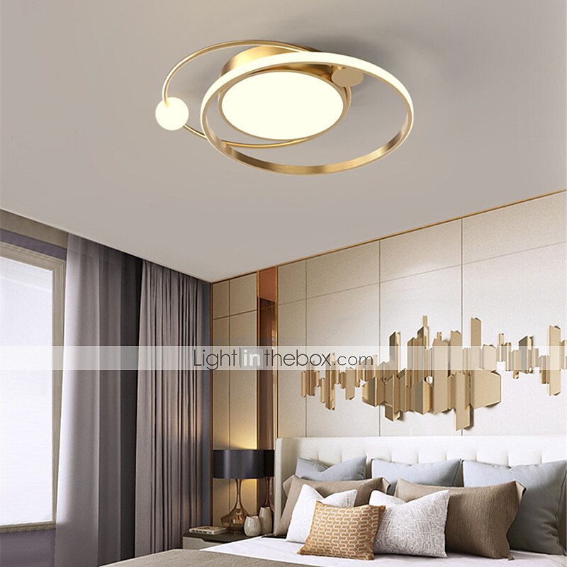 50 cm-es, szabályozható geometriai formák, süllyesztett szerelésű lámpák, fémre festett kivitelben, modern 220-240v-os leddel 2025 - $231.89 –P4
