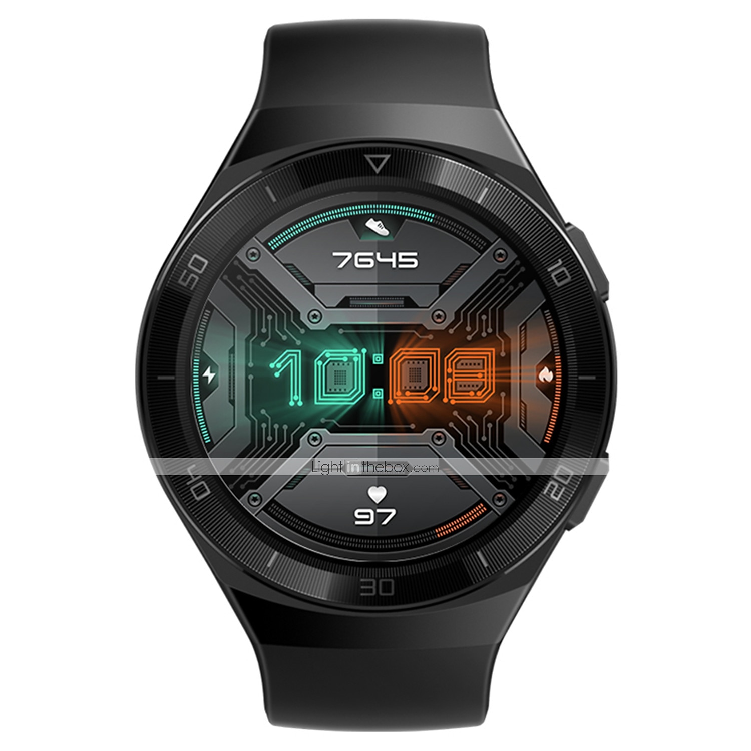 Smart Watch Band mert HUAWEI Huawei Watch GT 2e Szilikon Okos óra Szíj Puha Légáteresztő Sportszíj Hagyományos csat Csere Karszalag 2025 - $7.99 –P5