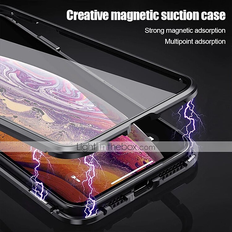 телефон Кейс для Назначение айфон 16 Айфон 15 Про Макс Плюс iPhone 14 13 12 11 Pro Max Mini X XR XS Max 8 7 Plus Магнитный адсорбционный футляр Полная защита тела Двусторонний Защита от удара 2025 - $18.99 –P7