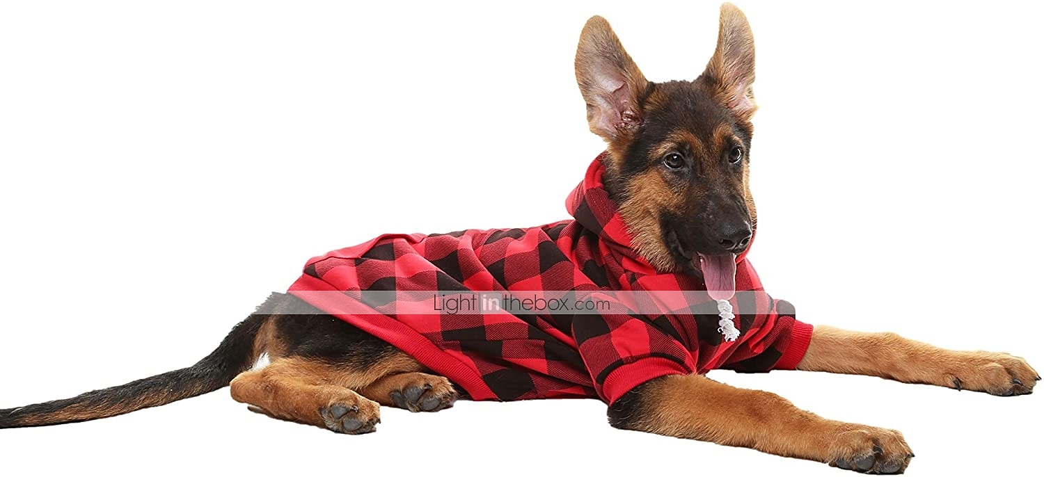 Kutyák Macskák Kapucnis felsőrész Karácsonyi ajándékok házi kedvenceknek Klasszikus stílus Tél Meleg Vastag Karácsony Alkalmi / Napi for Rekedt Labrador alaszkai malamut Arany retriever Border Collie 2025 - $16.49 –P6