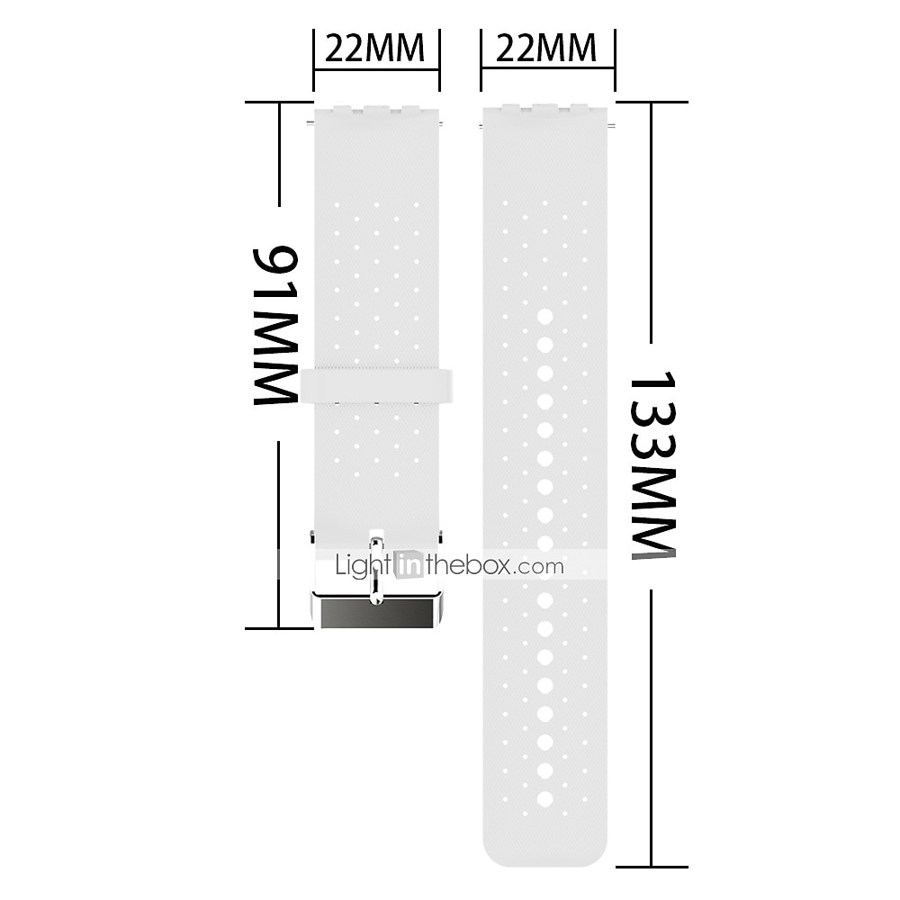 Pulseiras de Relógio para Polar Vantage M Vantage M / M2, Grit X / X Pro Silicone Substituição Alça Respirável Libertação Rápida Pulseira Esportiva Pulseira de 2025 por $22.99 –P3