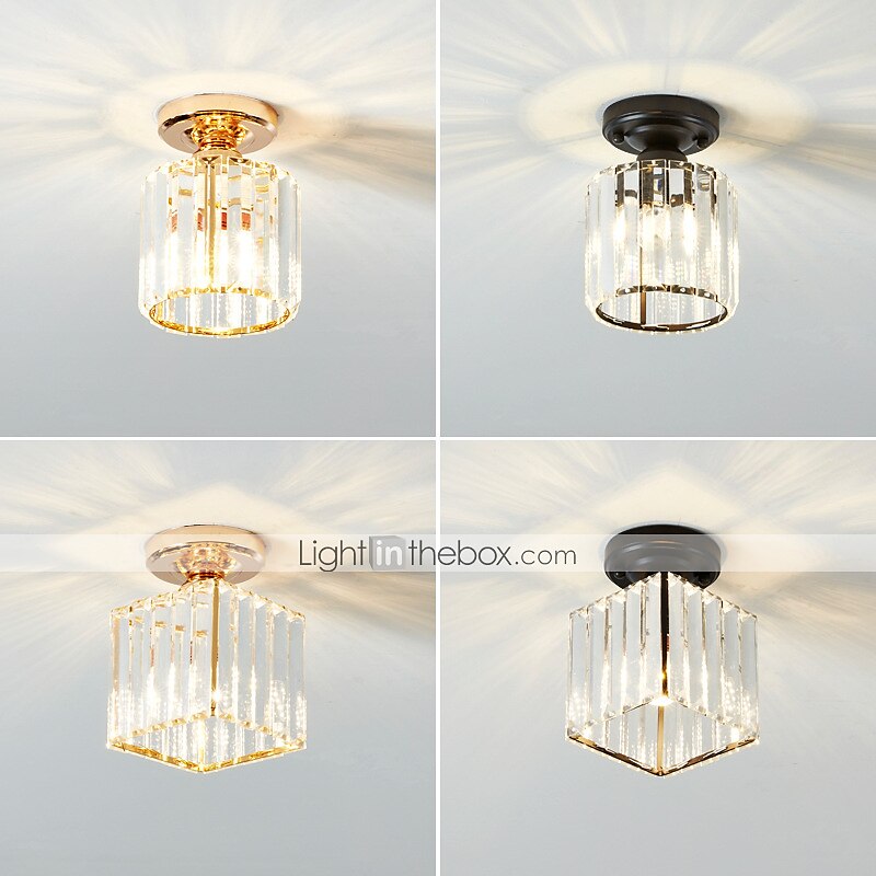 12 cm Unique Design Flush Mount Lights Crystal Electroplated Modern Nordic Style 220-240V 2025 - $43.99 –P1