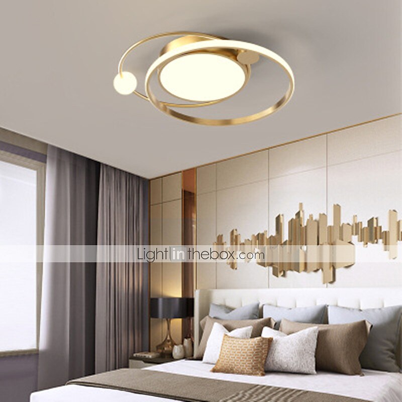 50 cm-es, szabályozható geometriai formák, süllyesztett szerelésű lámpák, fémre festett kivitelben, modern 220-240v-os leddel 2025 - $231.89 –P2
