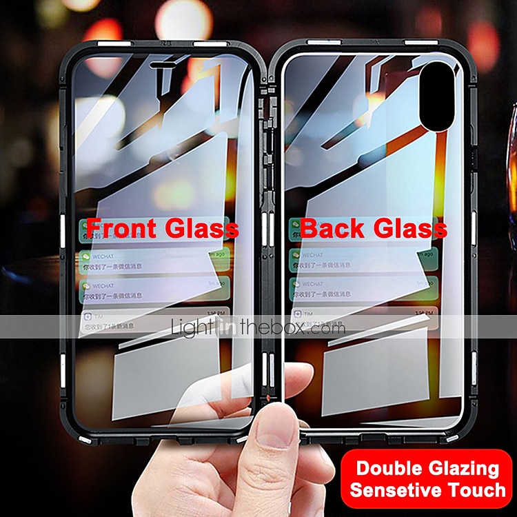 телефон Кейс для Назначение айфон 16 Айфон 15 Про Макс Плюс iPhone 14 13 12 11 Pro Max Mini X XR XS Max 8 7 Plus Магнитный адсорбционный футляр Полная защита тела Двусторонний Защита от удара 2025 - $18.99 –P8
