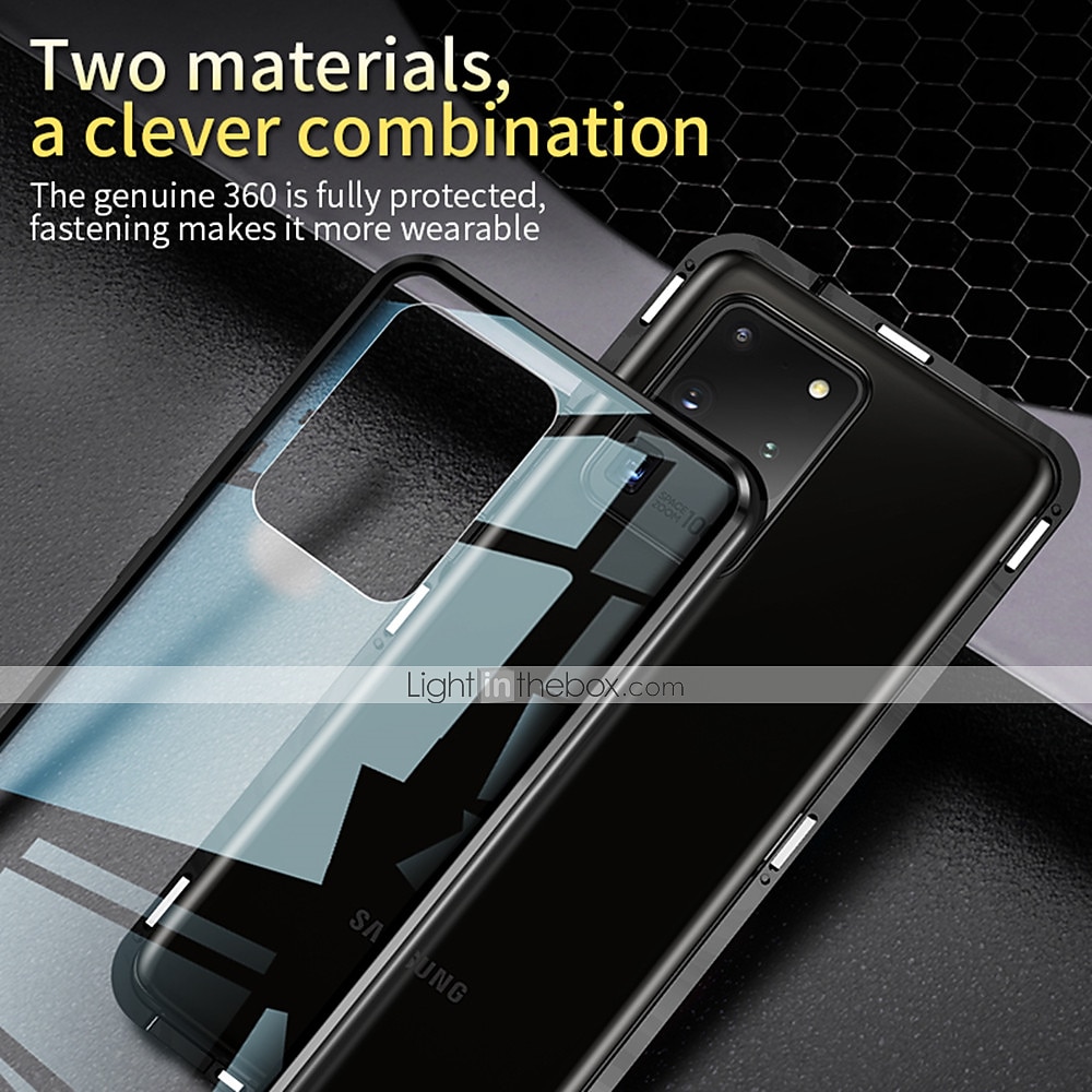 telefoon hoesje Voor Samsung Galaxy S25 Ultra S24 S23 S22 S21 S20 Plus Ultra A54 A34 A14 A73 A53 A33 A72 A52 A42 Note 20 Ultra A71 Volledig hoesje Magnetische adsorptiekoffer Dubbelzijdig Magnetische 2025 - $19.99 –P3