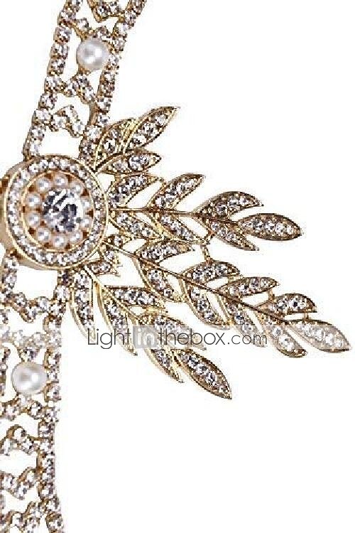 art deco 1920s podzimní svatba flapper velký gatsby listová svatební tiara perlový hlavový doplněk čelenka zlaté šaty které ohromí 2025 - $19.99 –P3
