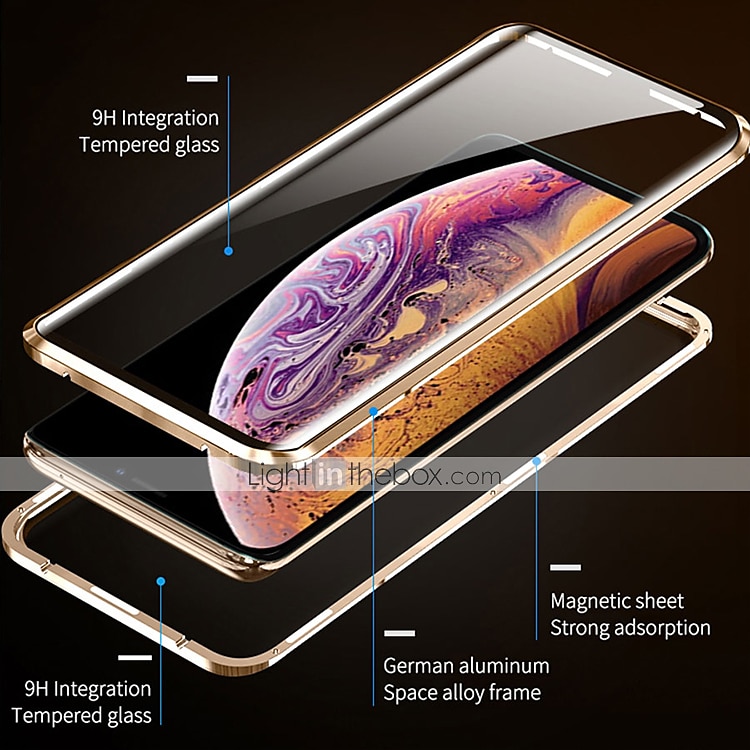 телефон Кейс для Назначение айфон 16 Айфон 15 Про Макс Плюс iPhone 14 13 12 11 Pro Max Mini X XR XS Max 8 7 Plus Магнитный адсорбционный футляр Полная защита тела Двусторонний Защита от удара 2025 - $18.99 –P6