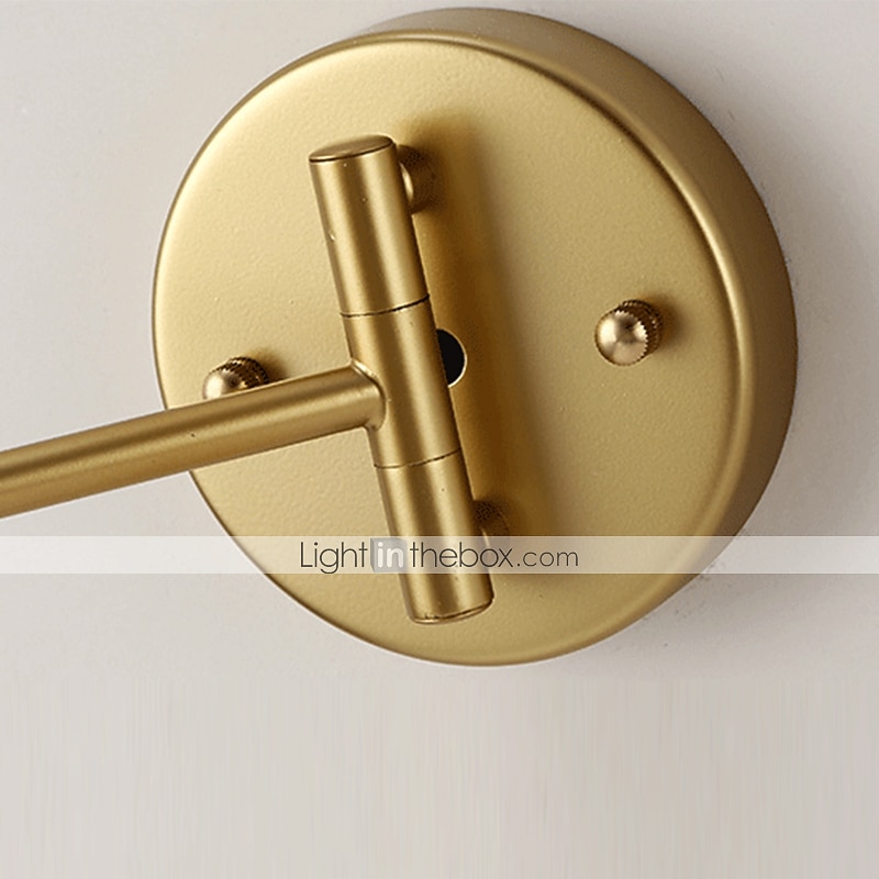 Applique murale protection des yeux moderne style nordique appliques bras oscillant lumières salon chambre métal 110-120v / 220-240v 5 w de 2025 ? $102.99 –P9