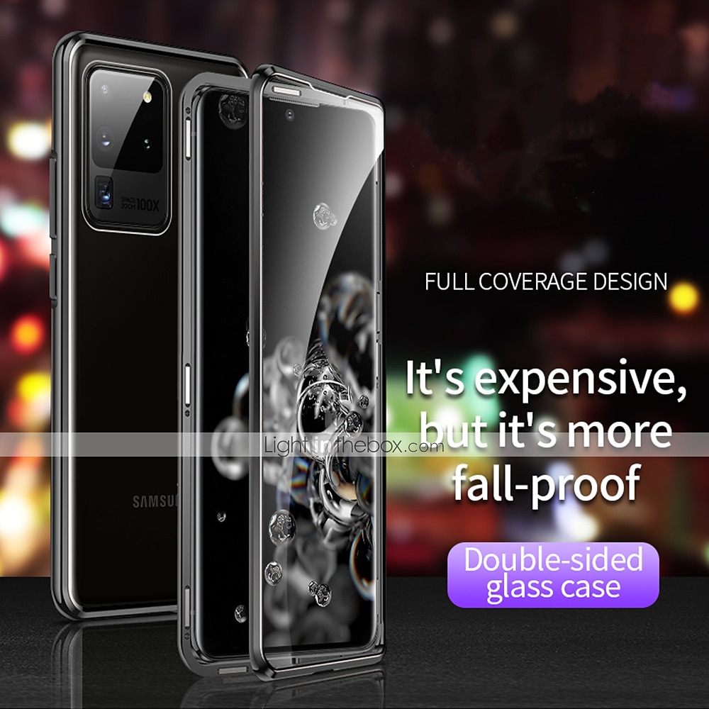 telefoon hoesje Voor Samsung Galaxy S25 Ultra S24 S23 S22 S21 S20 Plus Ultra A54 A34 A14 A73 A53 A33 A72 A52 A42 Note 20 Ultra A71 Volledig hoesje Magnetische adsorptiekoffer Dubbelzijdig Magnetische 2025 - $19.99 –P2