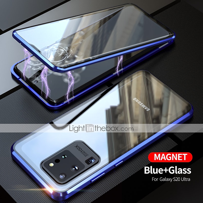 Phone Case For Samsung Galaxy S25 Ultra S24 S23 S22 S21 S20 Plus Ultra A54 A34 A14 A73 A53 A33 A72 S10 Note 20 Ultra 10 Plus A52 Full Body Case Magnetic Adsorption with Screen Protector Magnetic 2025 - $20.99 –P7