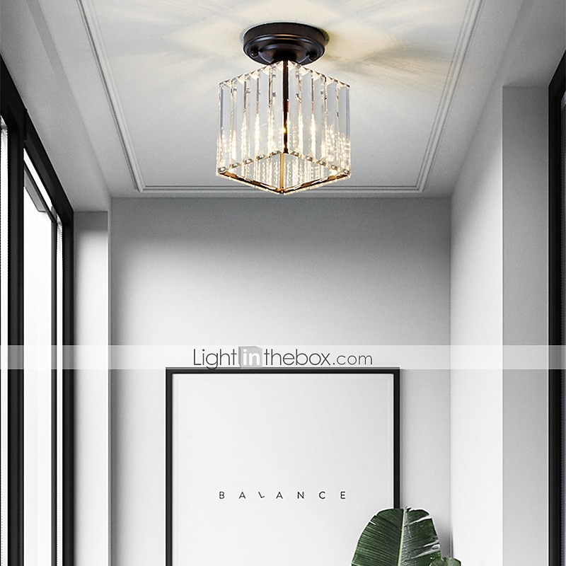 12 cm Unique Design Flush Mount Lights Crystal Electroplated Modern Nordic Style 220-240V 2025 - $43.99 –P5