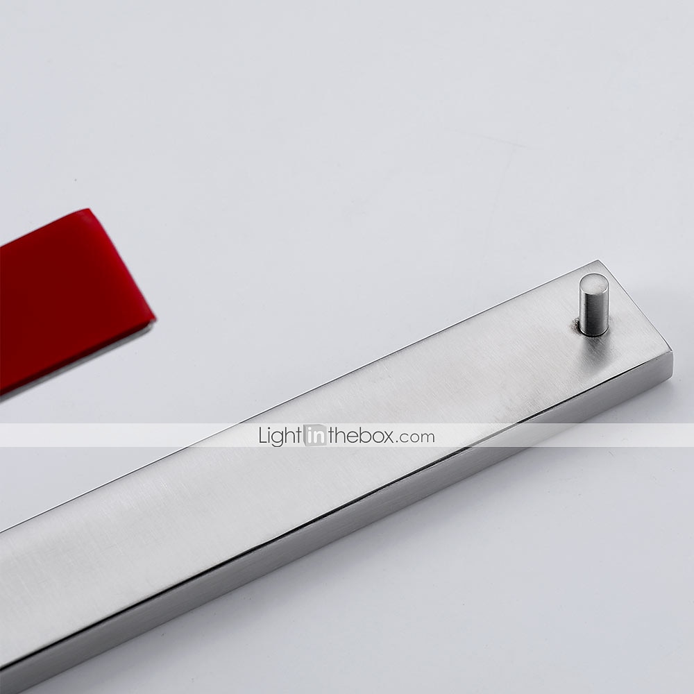 Bathroom Hardware Accessory Set Include Robe Hook, Towel Bar, Towel Holder, Toilet Paper Holder, Self-adhesive Brushed Stainless Steel Silvery 2025 - $30.99 –P8