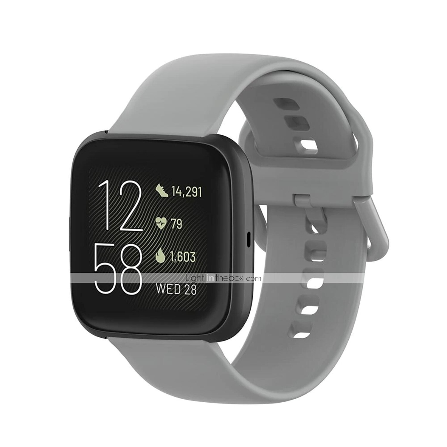 Ver Banda para Fitbit Versa 2 / Versa Lite / Versa SE / Versa Silicona Reemplazo Correa Suave Transpirable Correa Deportiva Pulsera 2025 - $15.99 –P12