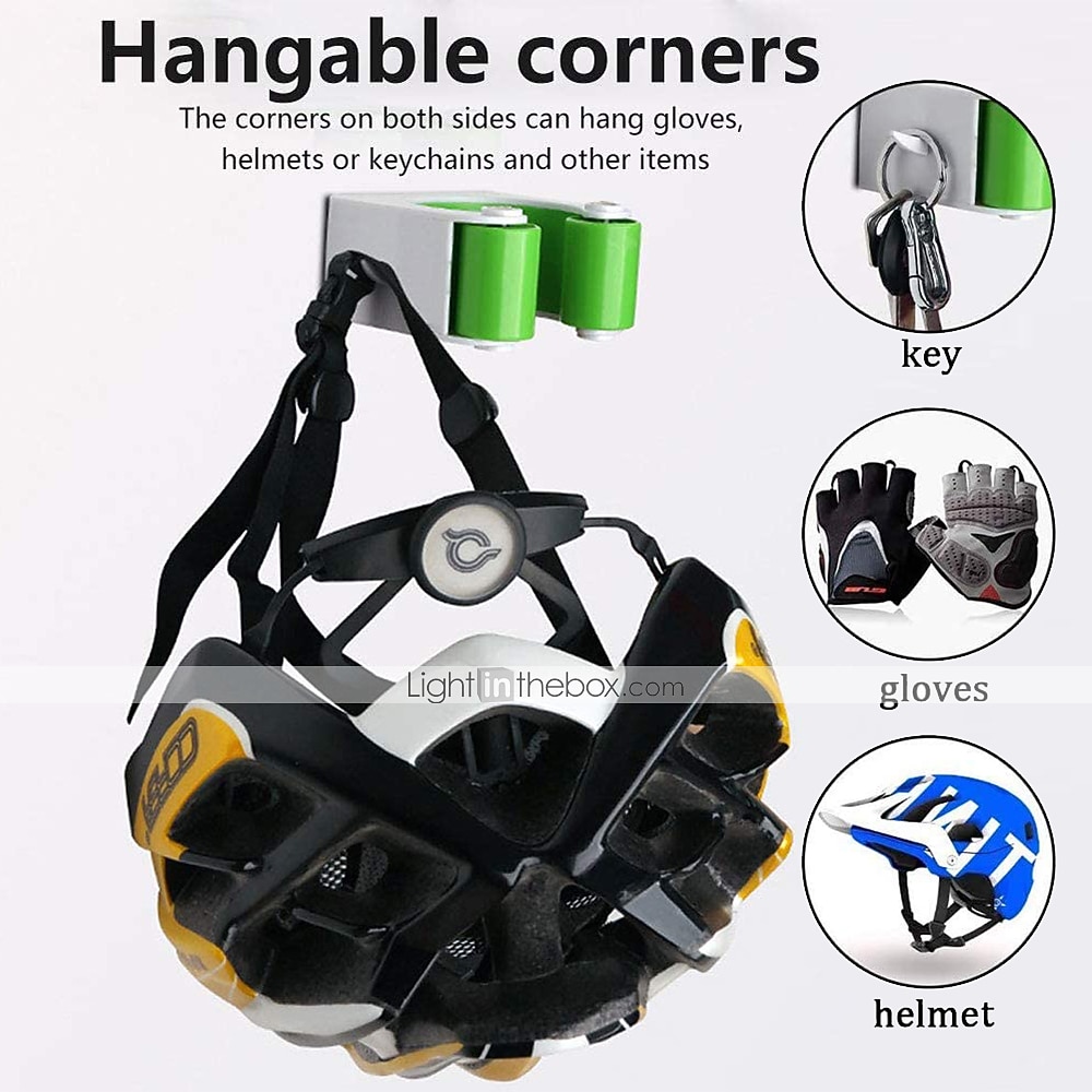 2pcs Bicycle Wall Mount Hook Bicycle Parking Rack Mountain Bike Buckle Stand Holder Cycling Accessories Mount Hook Mountain Bike Parking 2026 - $17.99 –P2