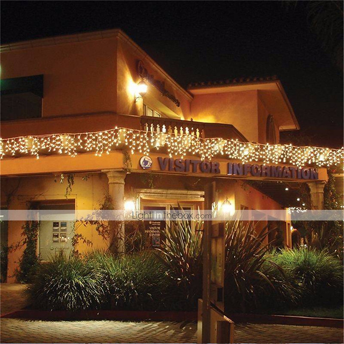 LED Sznurki Świetlne 6Mx3M 600LED 3Mx3M 300LED 4M 96LED Girlanda Light Droop LED Kurtyna Sople Sznurki Świetlne Dekoracyjne do Ogrodów Centrów Handlowych 2026 - $21.99 –P3