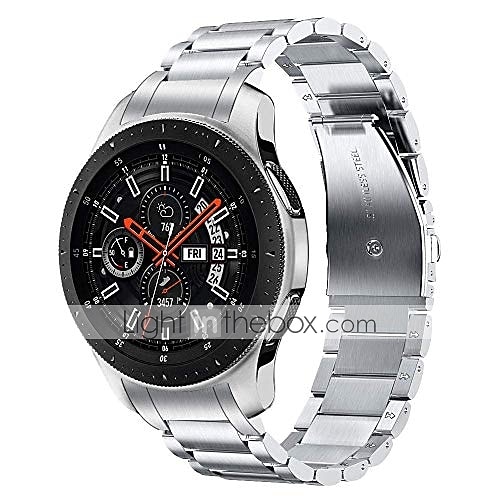 Watch Band for Samsung Galaxy Galaxy Watch 3 45mm 46mm Gear S3 Classic Frontier 2 Neo Live Stainless Steel Replacement  Strap Quick Release 22mm Link Bracelet Wristband 2025 - $9.99 –P1