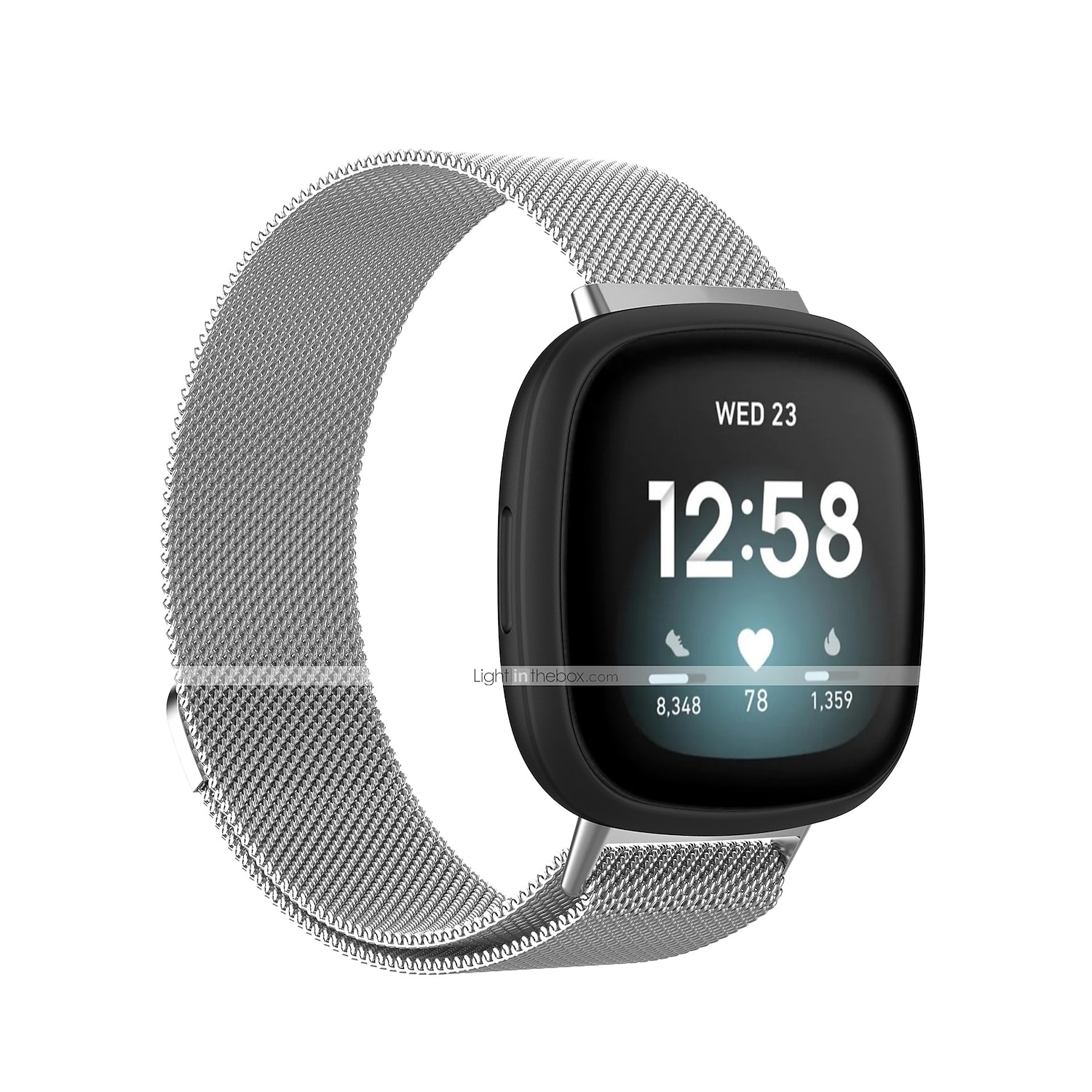 Fitbit versa 3 milanese band Clearance