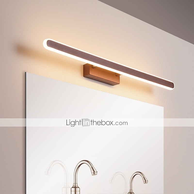 80 cm Led Mirror Lamp Bathroom Bathroom Mirror Lamp Modern Simple Aluminum Lamp Dance Dressing Room Lamp Background Wall Lamp 2025 - $116.99 –P7