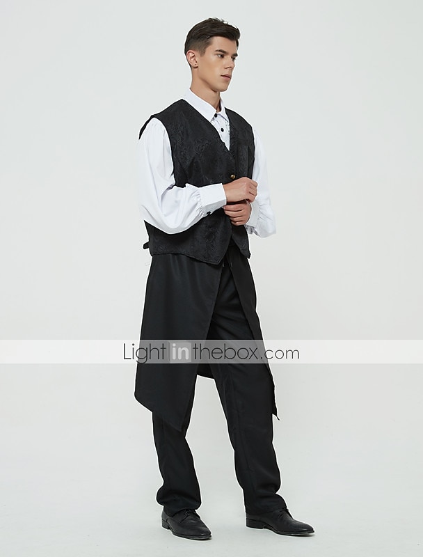 Pantalone Punk & Gotico Rinascimento Antica Roma Pantaloni Mascherata Cavaliere Tinta unita Costume Per uomo Halloween Mascherata Adulti Pantaloni del 2026 a $86.99 –P9
