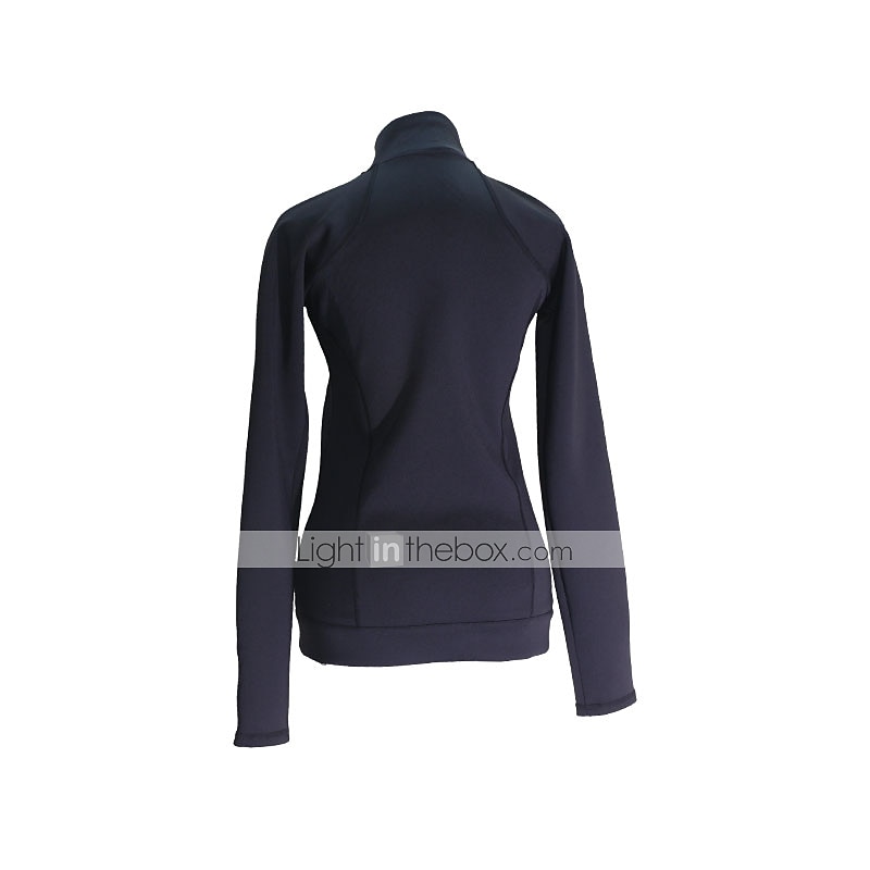 Figure Skating Fleece Jacket Women's Girls' Ice Skating Jacket Outfits Black Patchwork Stretchy Training Skating Wear Thermal Warm Handmade Long Sleeve Ice Skating Winter Sports Figure Skating 2025 - $75.99 –P5