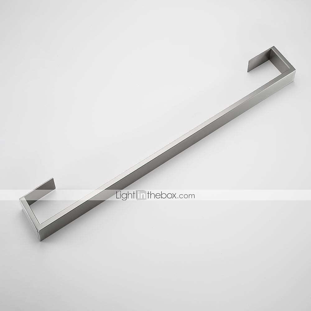 Bathroom Hardware Accessory Set Include Robe Hook, Towel Bar, Towel Holder, Toilet Paper Holder, Self-adhesive Brushed Stainless Steel Silvery 2025 - $30.99 –P1