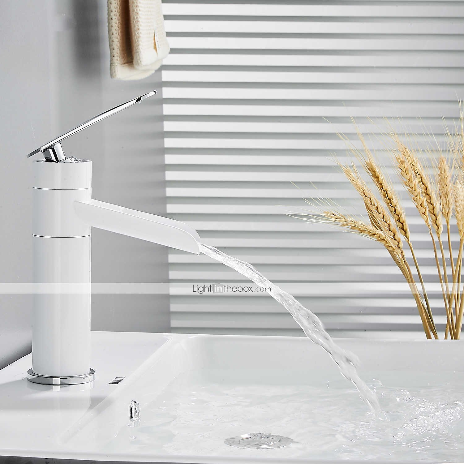 Bathroom Sink Faucet,Rotatable Electroplated Centerset Single Handle One Hole Bath Taps with Hot and Cold Switch 2025 - $97.99 –P18