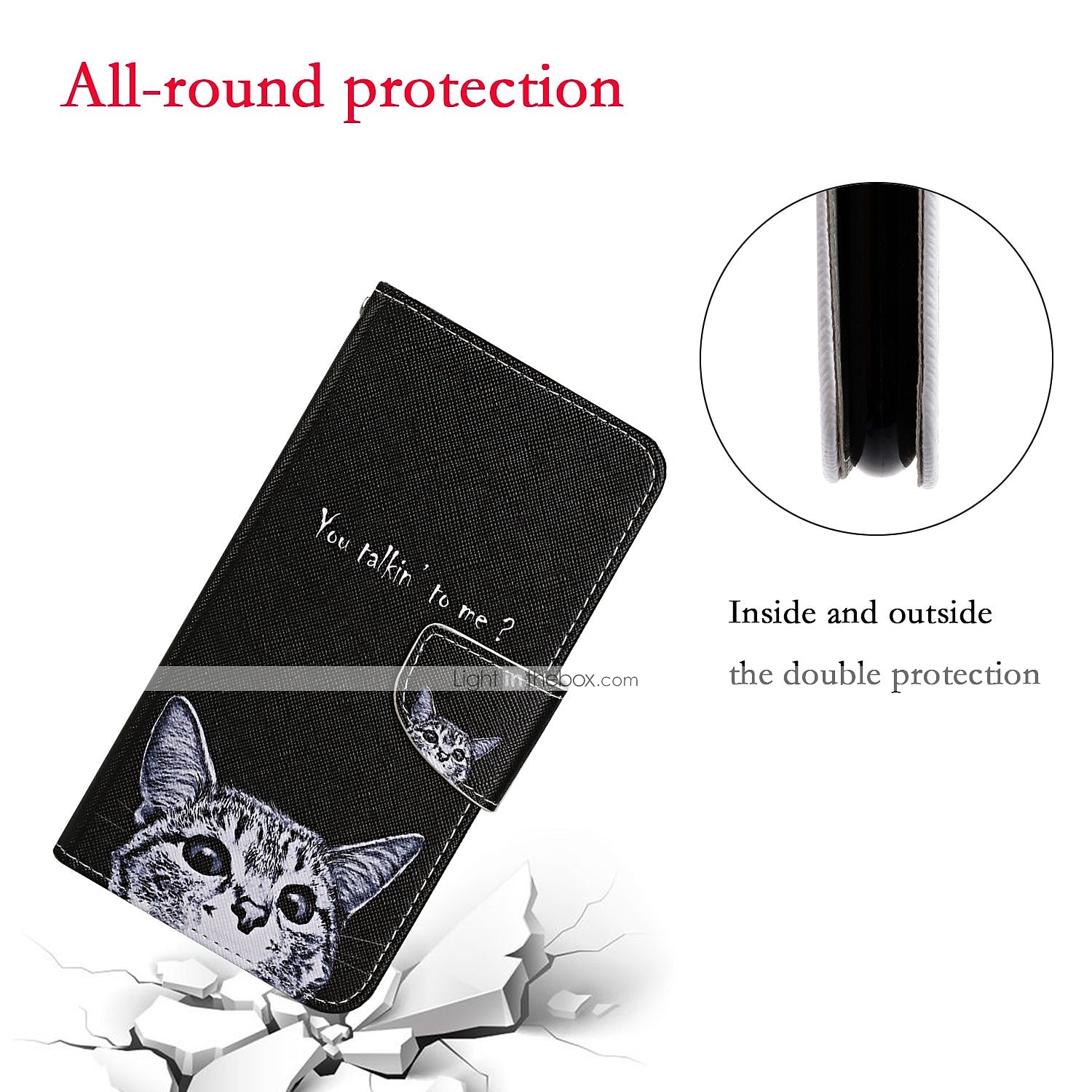 Phone Case For Samsung Galaxy S23 S22 S21 S20 Plus Ultra A54 A34 A14 A73 A53 A33 Note 20 Ultra S25 Ultra Wallet Case Flip Wallet Card Holder Animal Cartoon Flower TPU PU Leather 2025 - $13.99 –P9