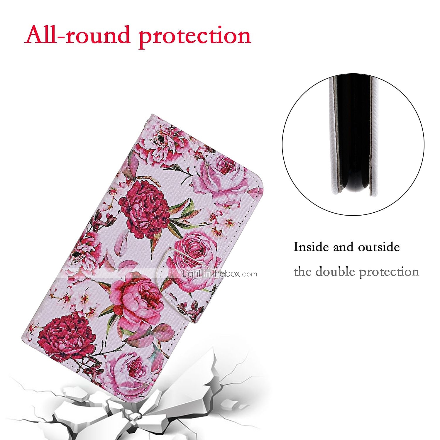 Phone Case For Samsung Galaxy S23 S22 S21 S20 Plus Ultra A54 A34 A14 A73 A53 A33 Note 20 Ultra S25 Ultra Wallet Case Flip Wallet Card Holder Animal Cartoon Flower TPU PU Leather 2025 - $13.99 –P11