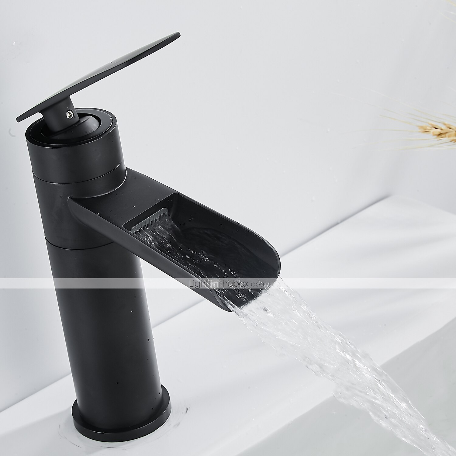 Bathroom Sink Faucet,Rotatable Electroplated Centerset Single Handle One Hole Bath Taps with Hot and Cold Switch 2025 - $97.99 –P14