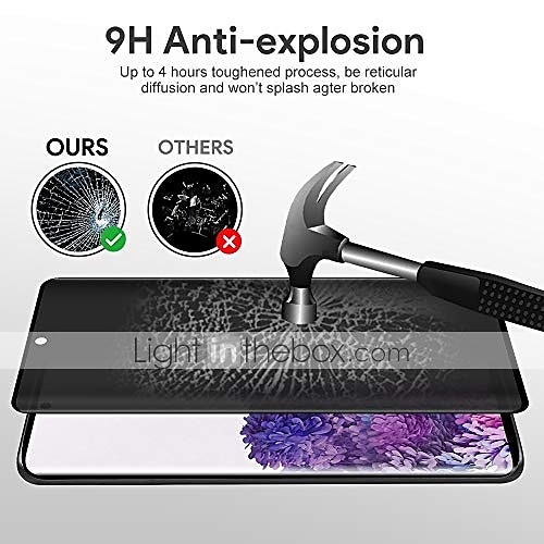 [1 Pack] Screen Protector For Samsung Galaxy S24 Ultra Plus S23 S22 S21 S20 Plus Ultra S10 Note 20 Ultra 10 Plus S25 Ultra Tempered Glass Privacy Anti-Spy 9H Hardness 3D Curved edge 2025 - $9.99 –P5