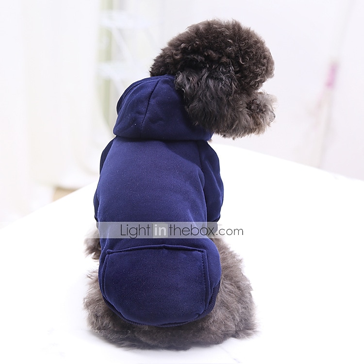 felpe con cappuccio invernali per cani con tasche vestiti caldi per cani di piccola taglia cappotto per chihuahua abbigliamento per cuccioli e gatti del 2025 a $15.49 –P10