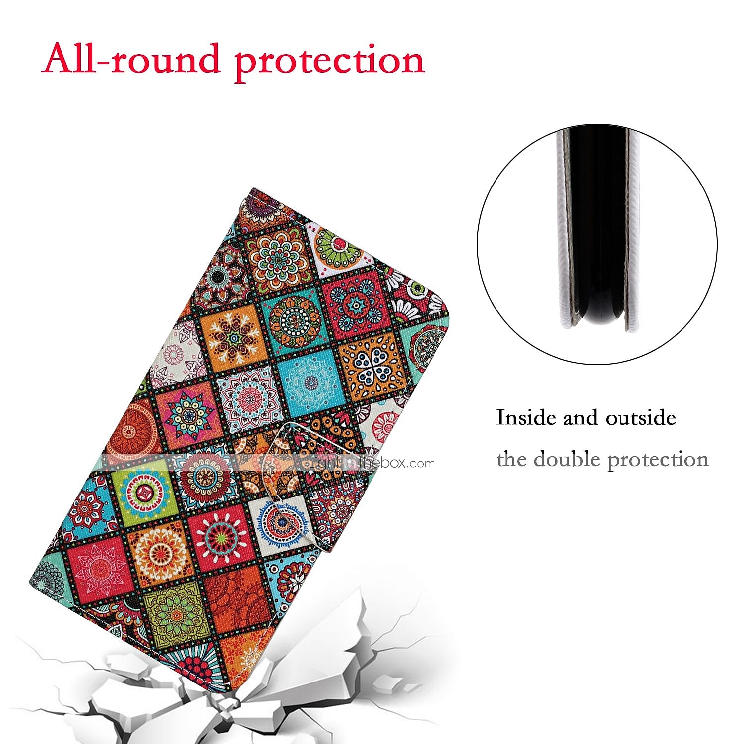Phone Case For Samsung Galaxy S23 S22 S21 S20 Plus Ultra A54 A34 A14 A73 A53 A33 Note 20 Ultra S25 Ultra Wallet Case Flip Wallet Card Holder Animal Cartoon Flower TPU PU Leather 2025 - $13.99 –P10