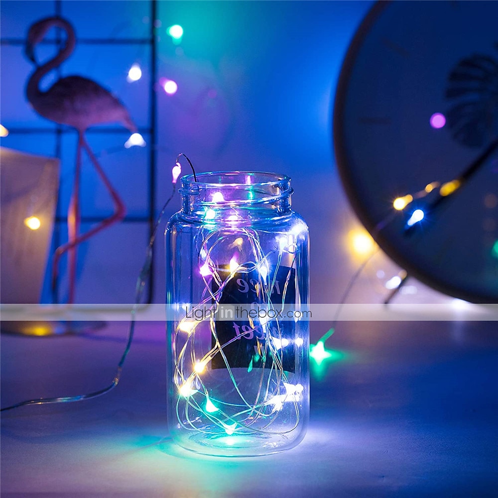 30 PCS 12PCS 6PCS Fairy Lights Battery Operated (Included) 600LED 240LED 120LED Mini String Lights Waterproof Copper Wire Firefly Starry Lights for Halloween Party Christmas Festivals Decorations 2025 - $10.99 –P13