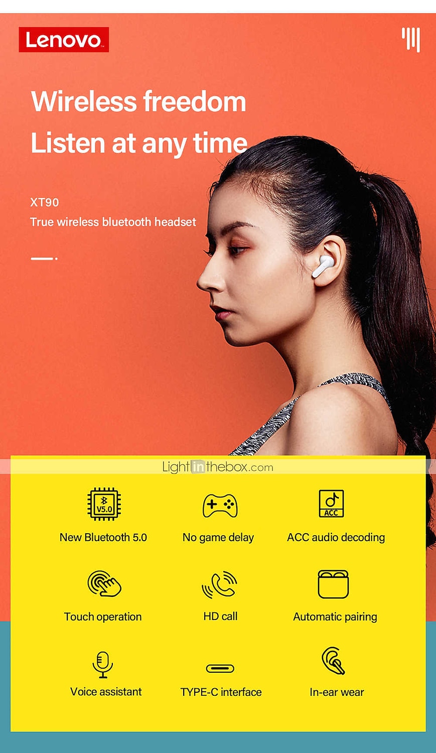 Ityrpy1603717791960 Lenovo &Lt;H1&Gt;Lenovo Xt90 Headphones - White&Lt;/H1&Gt; Https://Www.youtube.com/Watch?V=Gid67Ssw6Nk Bt 5.0 Headphones True Wireless Earbuds With Touch Control Hands-Free Stereo Sound Noise Canceling Ip54 Waterproof Dual Host Binaural Hd Call Type-C Interface Headsets With Mic For Gaming Sports Music Compatible With Ios Android Pc &Lt;A Href=&Quot;Https://Lablaab.com/?S=Earbuds&Amp;Post_Type=Product&Amp;Product_Cat=0&Quot;&Gt;More Products&Lt;/A&Gt; &Lt;B&Gt;We Also Provide International Wholesale And Retail Shipping To All Gcc Countries: Saudi Arabia, Qatar, Oman, Kuwait, Bahrain. &Lt;/B&Gt; &Lt;Pre&Gt;&Lt;/Pre&Gt; Lenovo Lenovo Xt90 Headphones - White