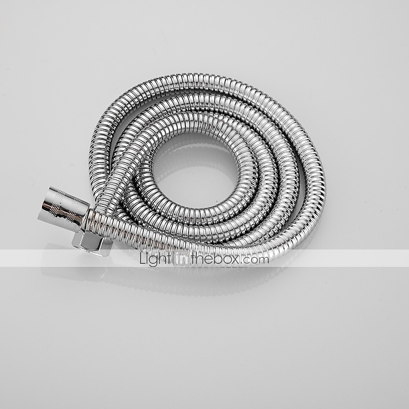 Shower Faucet,Rainfall Shower Head System / Thermostatic Mixer valve Set - Handshower Included pullout Rainfall Shower Contemporary Electroplated Mount Outside Ceramic Valve Bath Shower Mixer Taps 2025 - $307.79 –P6