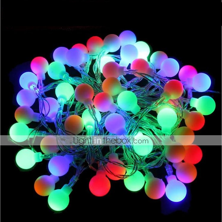 globo luci della stringa 10m 100 led mini palla fata luce all'aperto decorazione di cerimonia nuziale luci impermeabile per interni esterni camera da letto festa giardino albero di natale decor plug del 2025 a $13.99 –P9