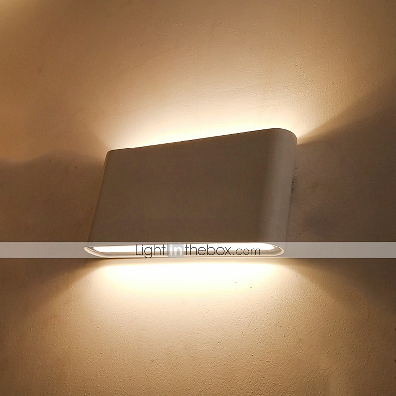 lâmpada de parede led para exterior para exterior lâmpada de parede simples moderna à prova d'água corredor de pátio sala de estar quarto lâmpada ultra fina de parede traseira de 12 w de 2025 por $66.99 –P12