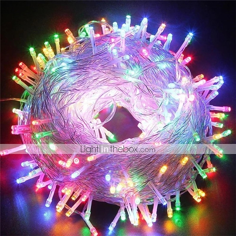 100M 800LEDs Outdoor  Tree LED Fairy String Lights Waterproof EU UK Plug Holiday Lighting Wedding Party Decoration 220-240V 2026 - $124.99 –P2