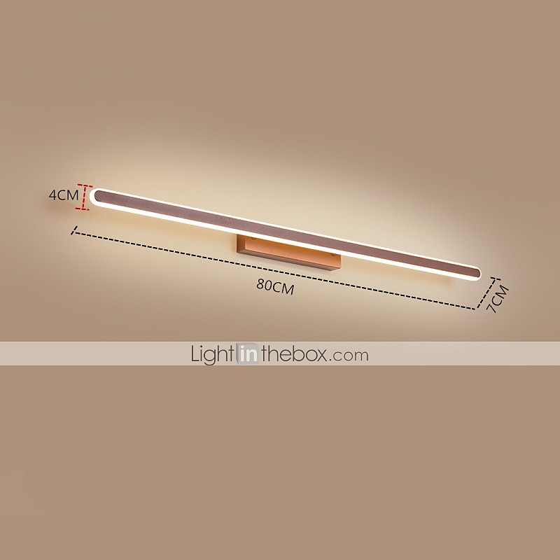 80 cm Led Mirror Lamp Bathroom Bathroom Mirror Lamp Modern Simple Aluminum Lamp Dance Dressing Room Lamp Background Wall Lamp 2025 - $116.99 –P11