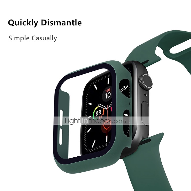 Watch Band for Apple Watch Series 8 7 6 5 4 3 2 1 SE Silicone Replacement  Strap Breathable Sport Band Wristband 2025 - $12.99 –P1