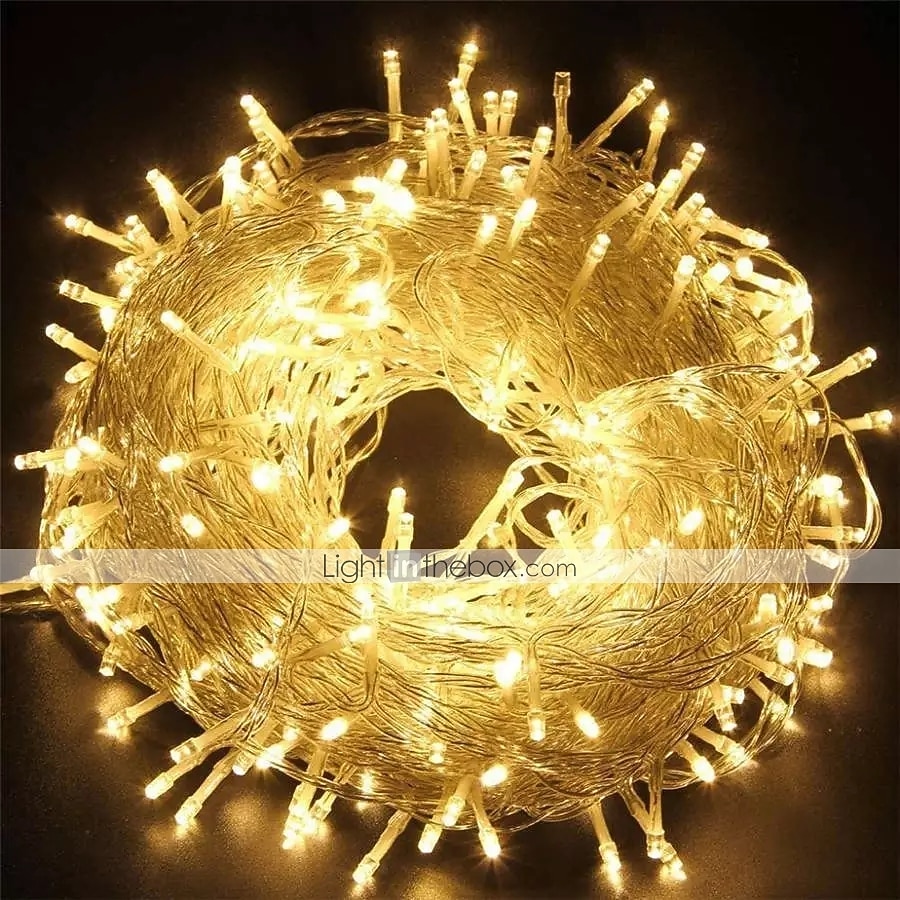 100M 800LEDs Outdoor  Tree LED Fairy String Lights Waterproof EU UK Plug Holiday Lighting Wedding Party Decoration 220-240V 2026 - $124.99 –P1