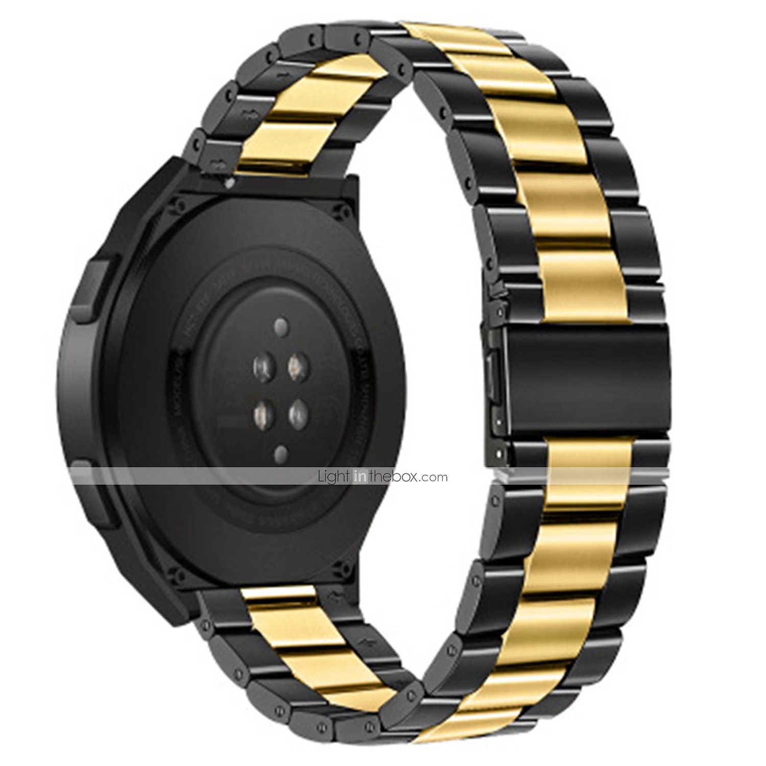 Cinturino per orologio  per Samsung Watch 3 45mm, Galaxy Wacth 46mm, Gear S3 Classic / Frontier, Gear 2 Neo Live Acciaio inossidabile Sostituzione Cinghia 22mm Lavoro Chiusura classica Polsino del 2025 a $9.99 –P5